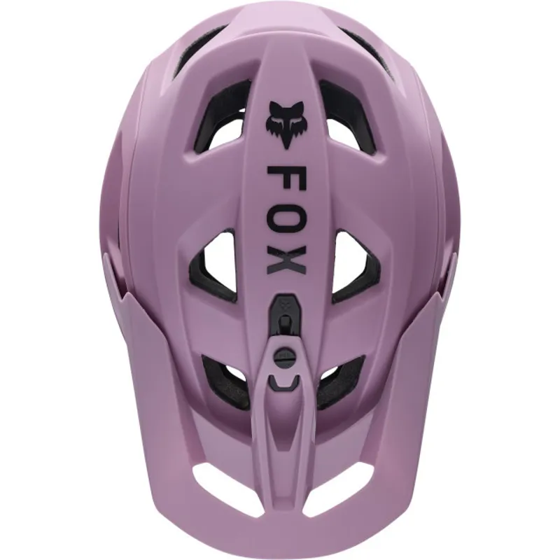 Fox Speedframe Solid Mountain Bike Helmet in Lavender Drift-3